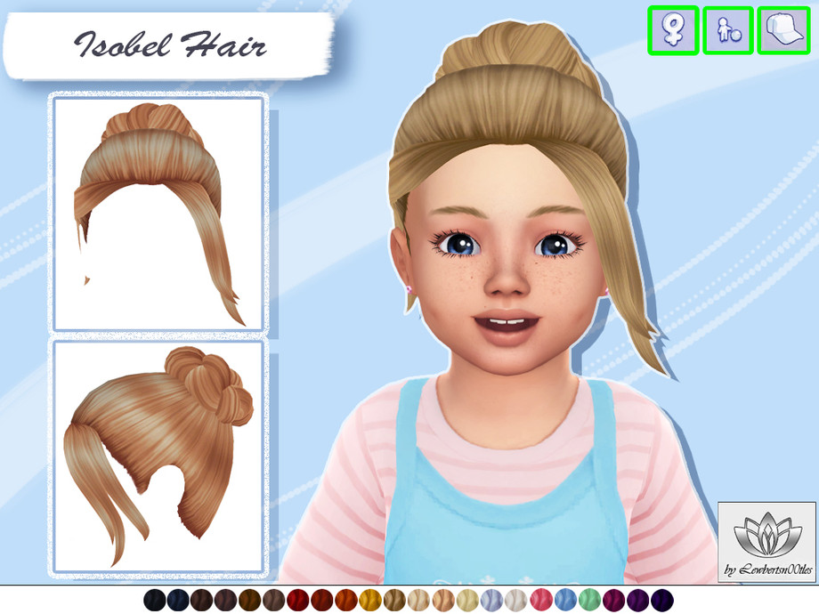 Isobel Hair – Versión para niños pequeños