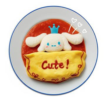 Cinna-tortilla de Huevo y Salsa de Tomate