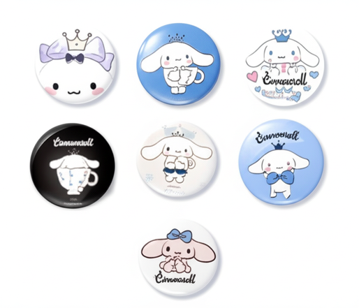 Chapitas de Cinnamoroll and friends